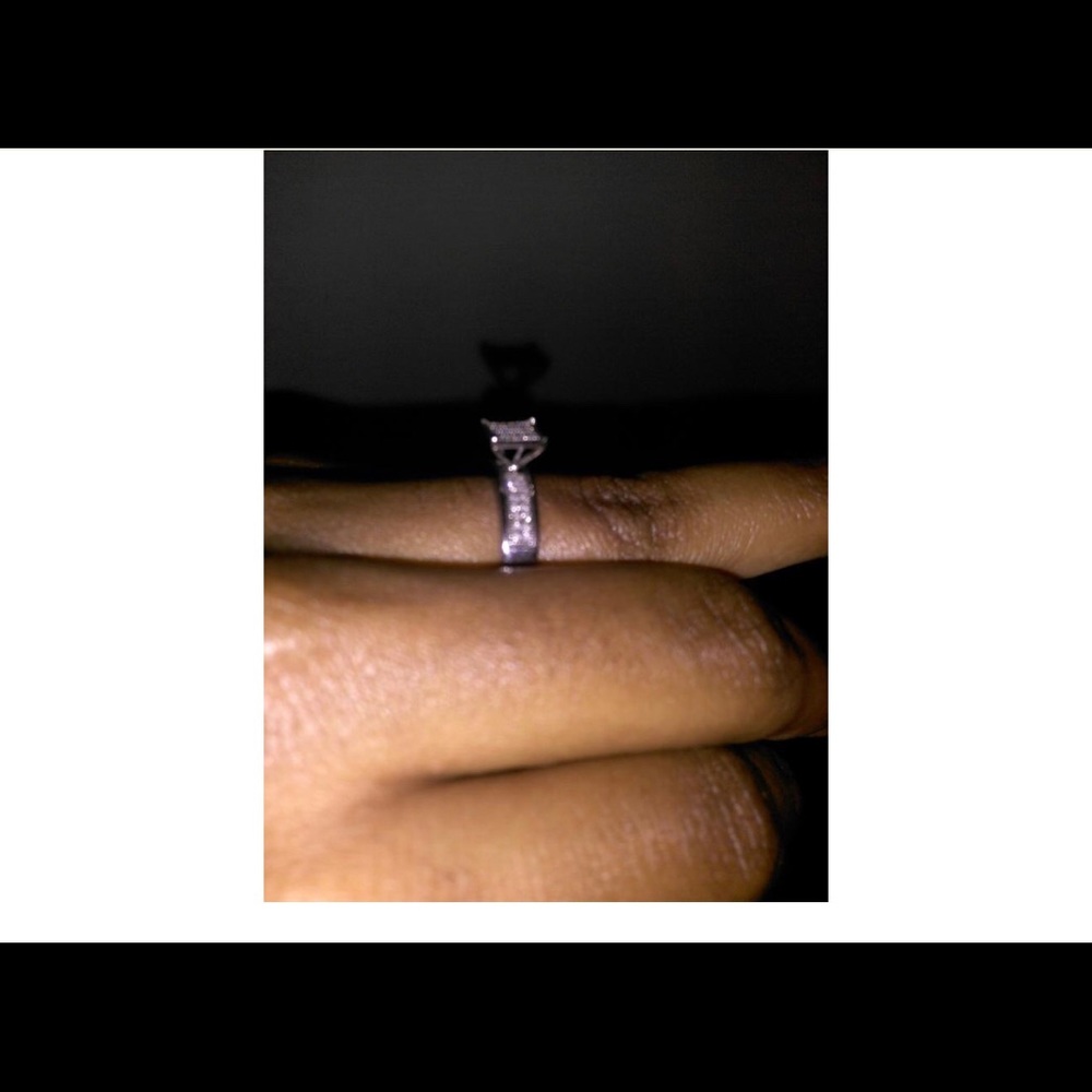 Diamond cluster ring - Picture 4 of 4